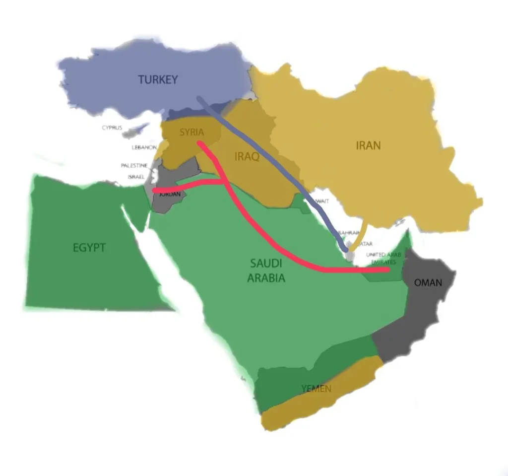 حمل بار به خاورمیانه - شرکت حمل و نقل تراف